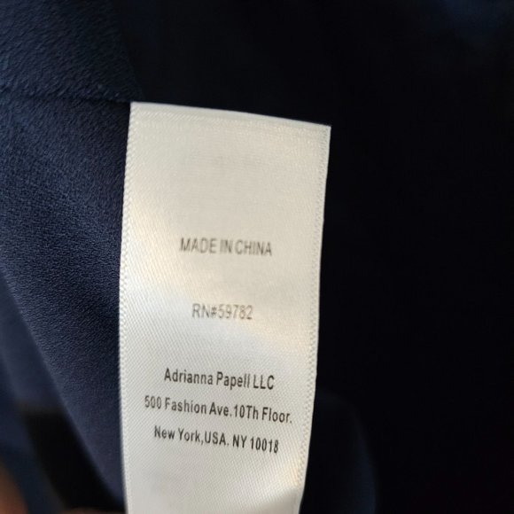 Women's Size 16 Aidan Mattox Gown With Peplum NWT - Picture 8 of 11